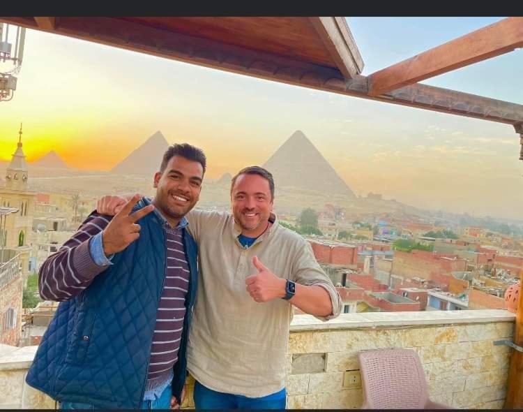 City Pyramids Inn Kafrat al Jabal Bagian luar foto