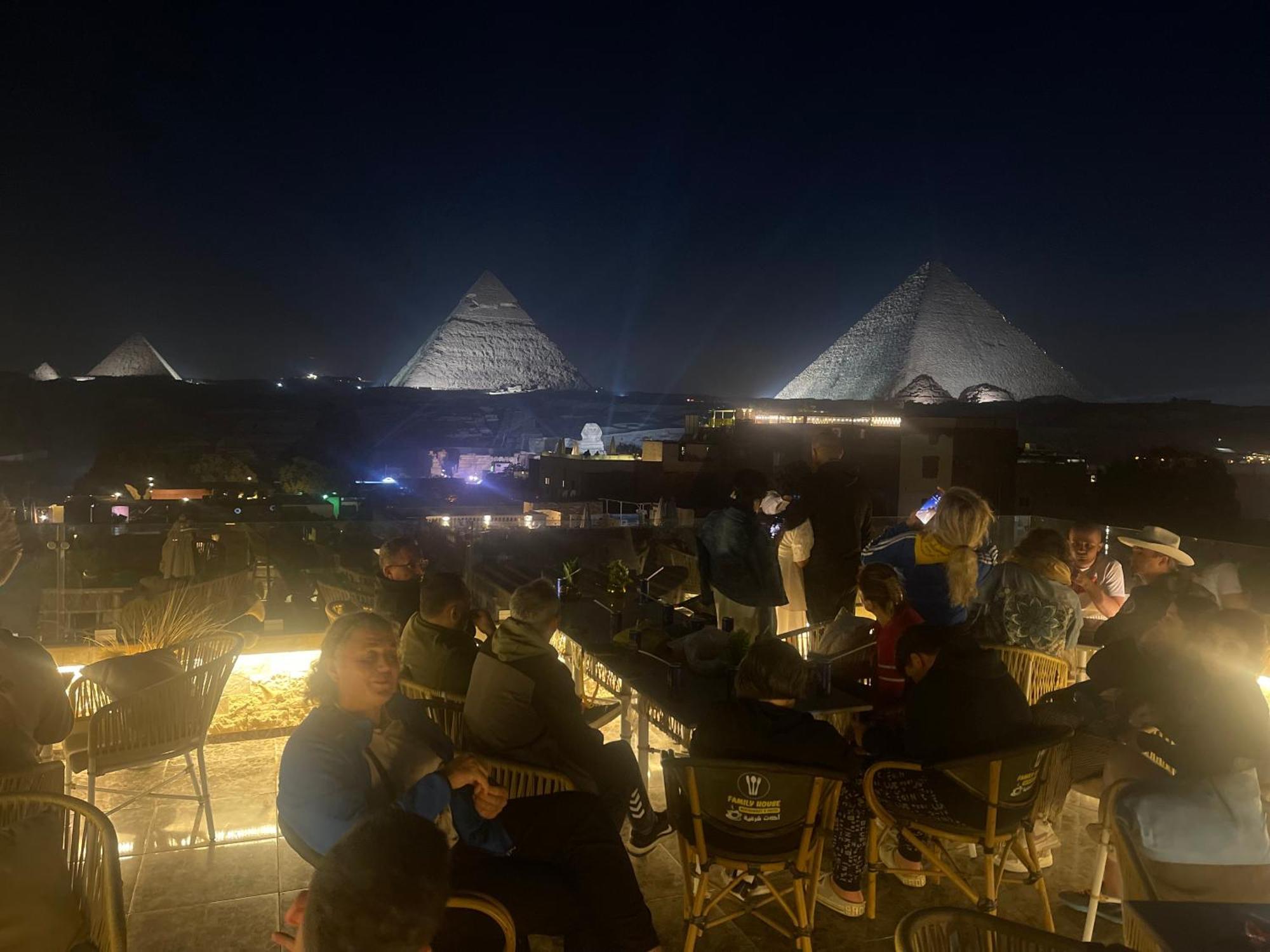 City Pyramids Inn Kafrat al Jabal Bagian luar foto