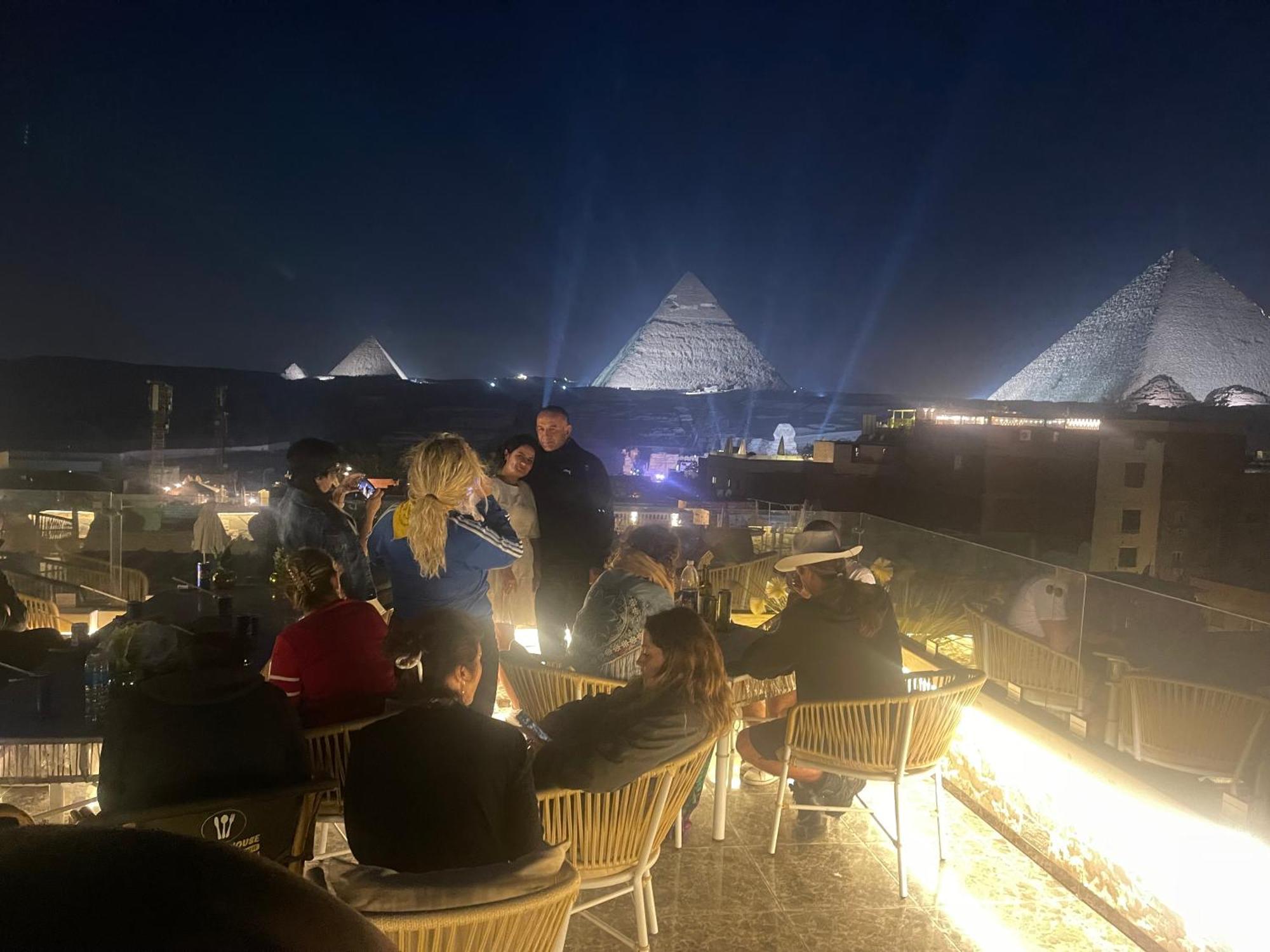 City Pyramids Inn Kafrat al Jabal Bagian luar foto