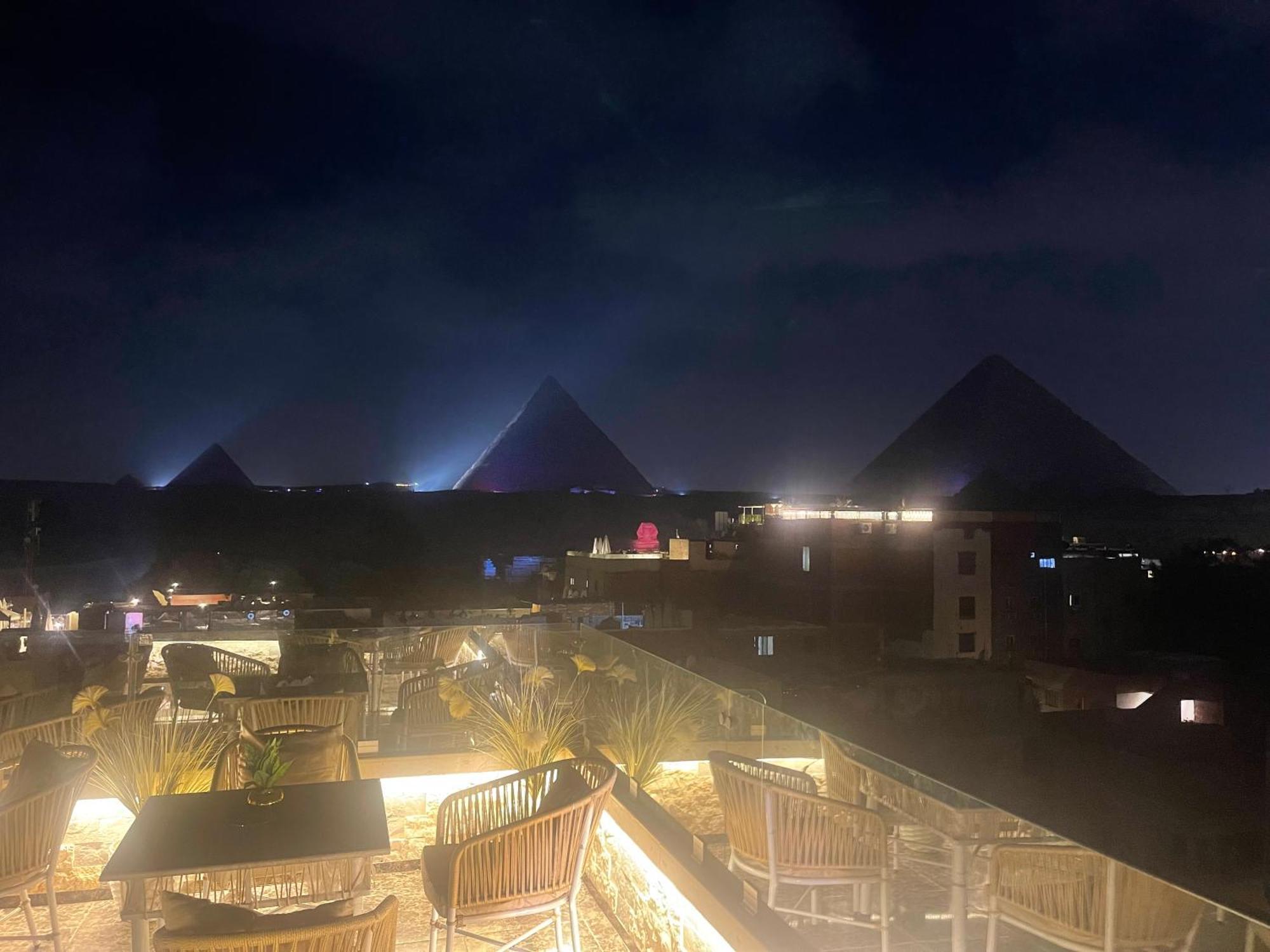 City Pyramids Inn Kafrat al Jabal Bagian luar foto