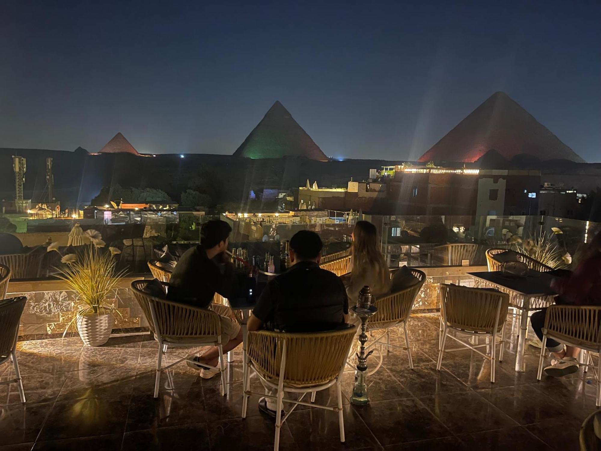 City Pyramids Inn Kafrat al Jabal Bagian luar foto