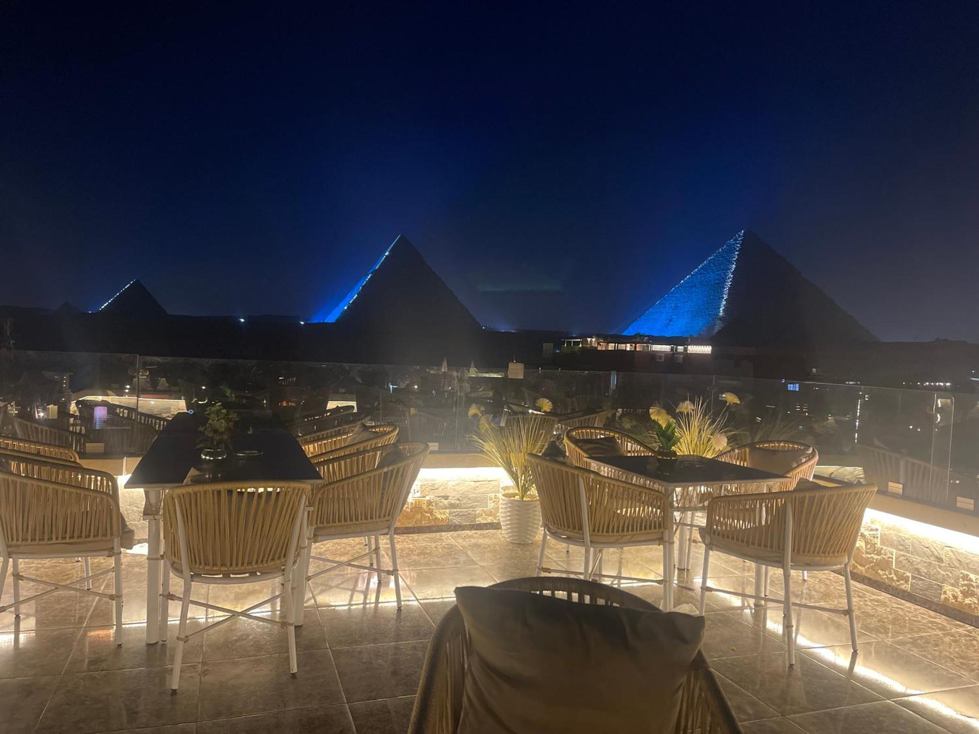 City Pyramids Inn Kafrat al Jabal Bagian luar foto
